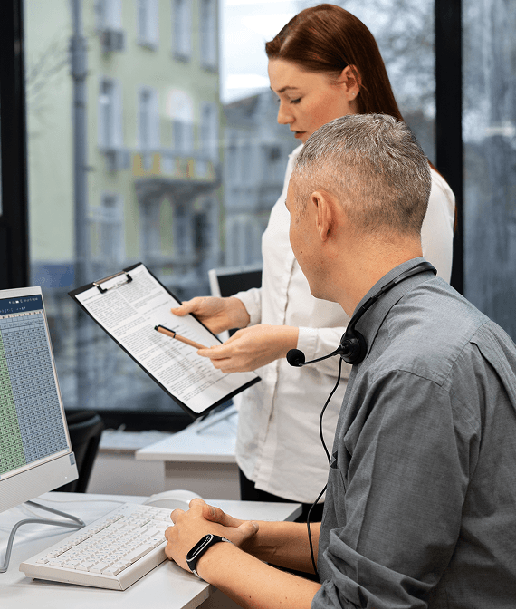 colleagues-working-together-call-center-office