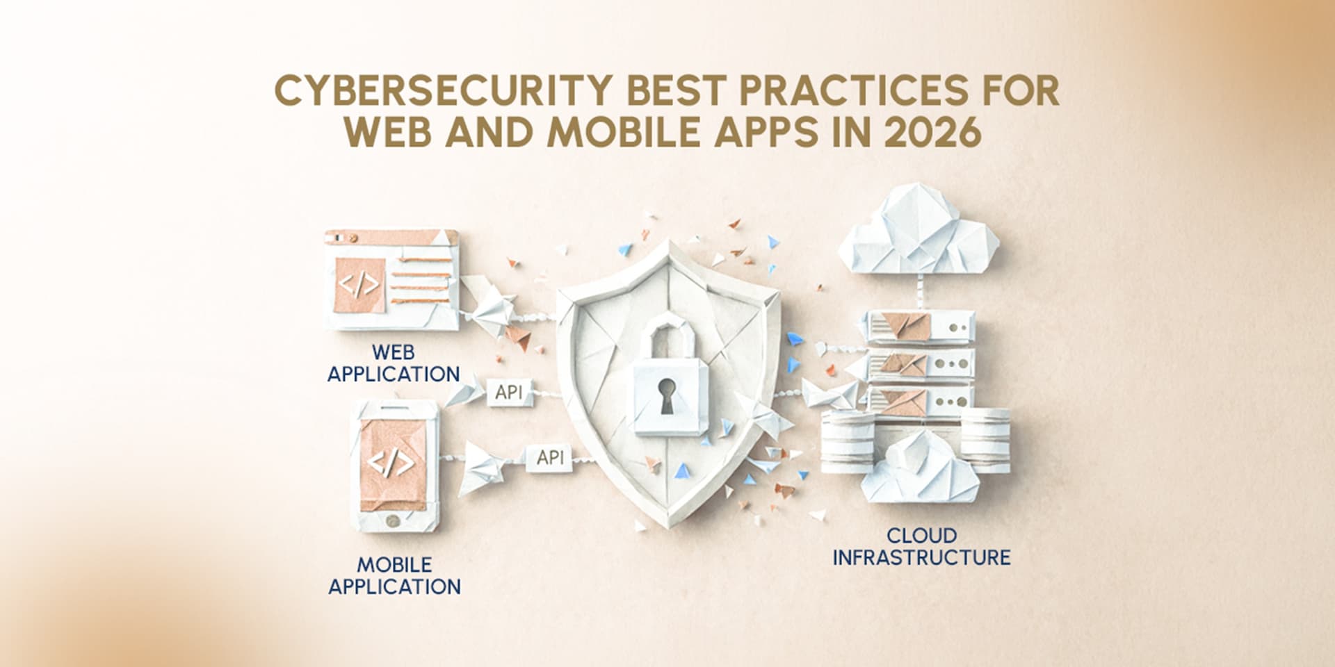 Cybersecurity protection for web and mobile apps with cloud infrastructure