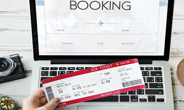 how to book travel tickets online