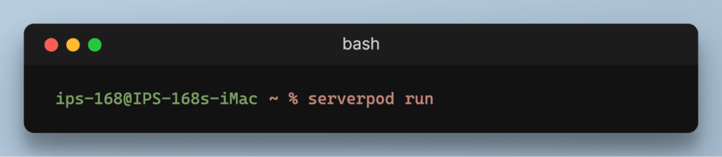 Serverpod Deployment